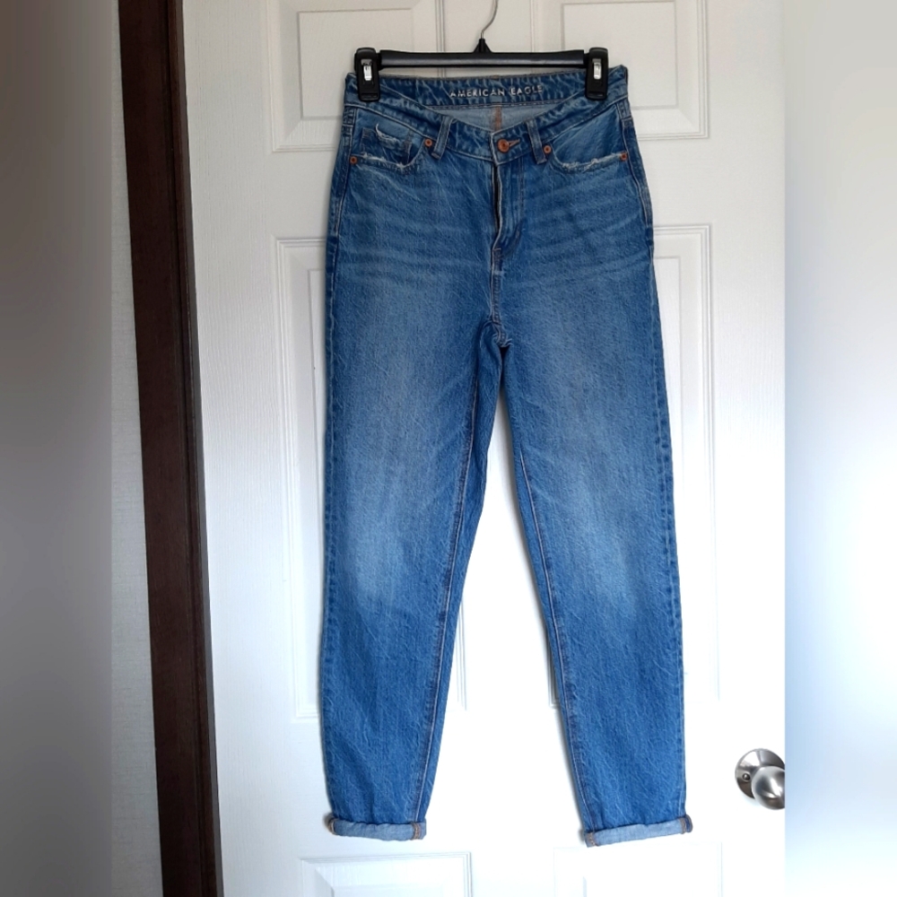 American Eagle 00 mom jeans